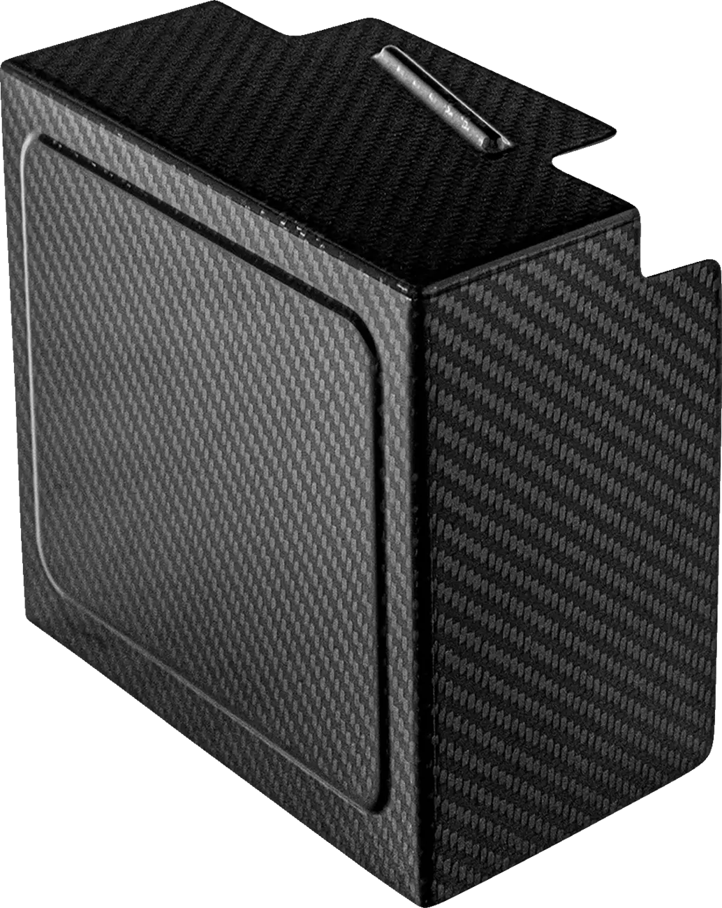 Cover batteria Saddlemen in fibra di carbonio per Dyna 2000>2005 - immagine 3