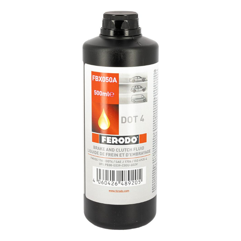 Fluido freni DOT4 Ferodo - 500ml